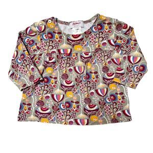 Zutano Peacock Graphic Shirt Size 12m